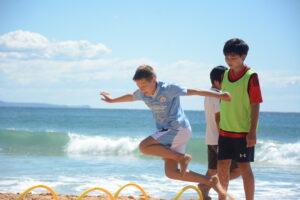 Beach Soccer Event in action
