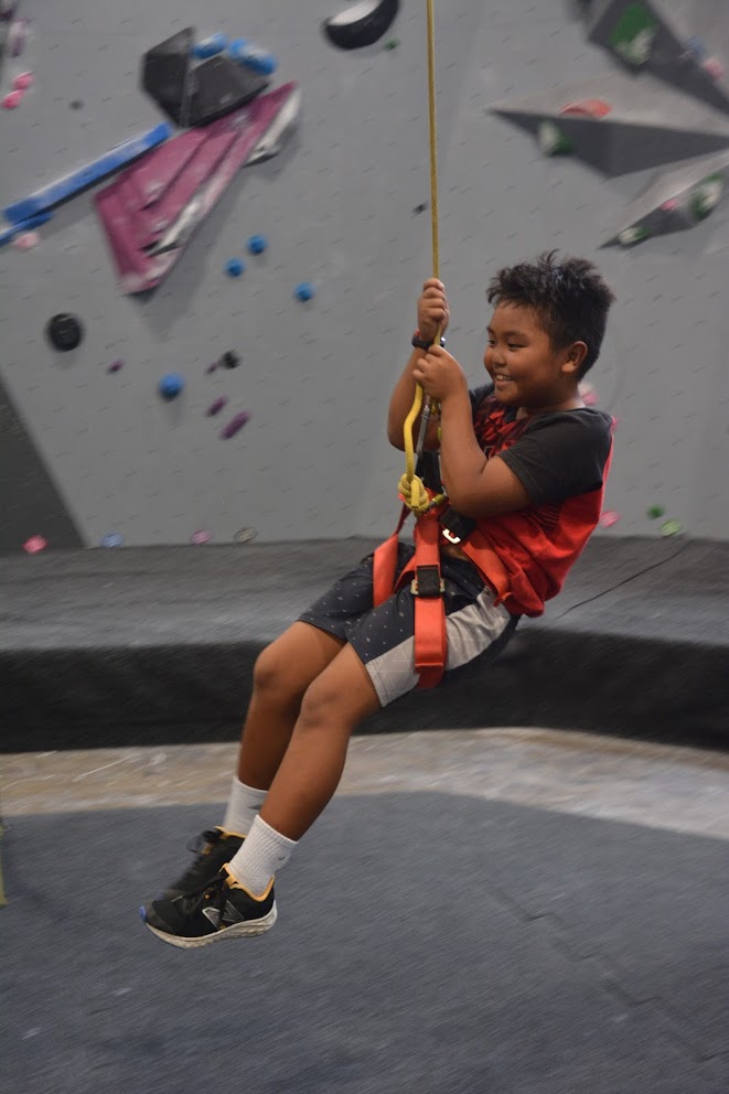 Bouldering Experience Event in action