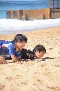 Beach Soccer Event in action