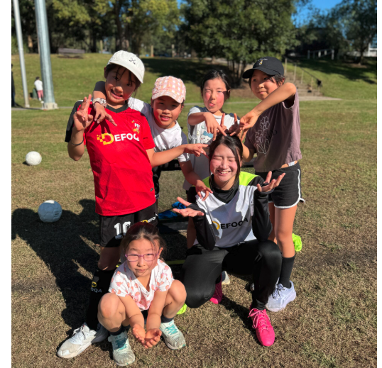 PFC Girls Team のみんなと